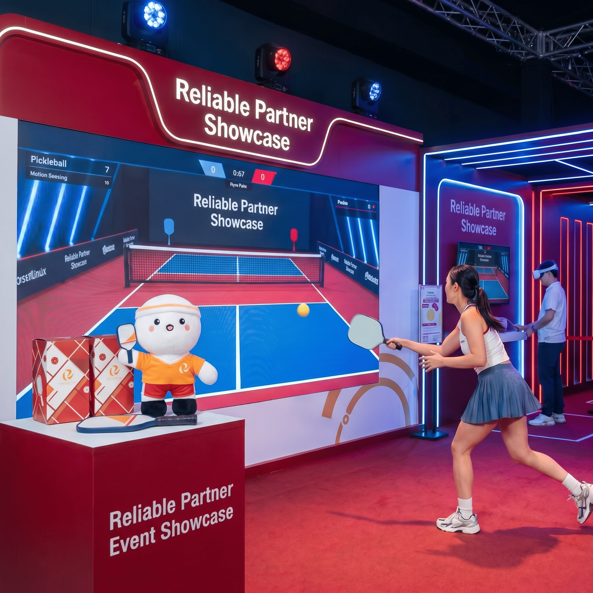 2026 Pickleball Event: 3D Brand Mock-ups & Visual Concepts