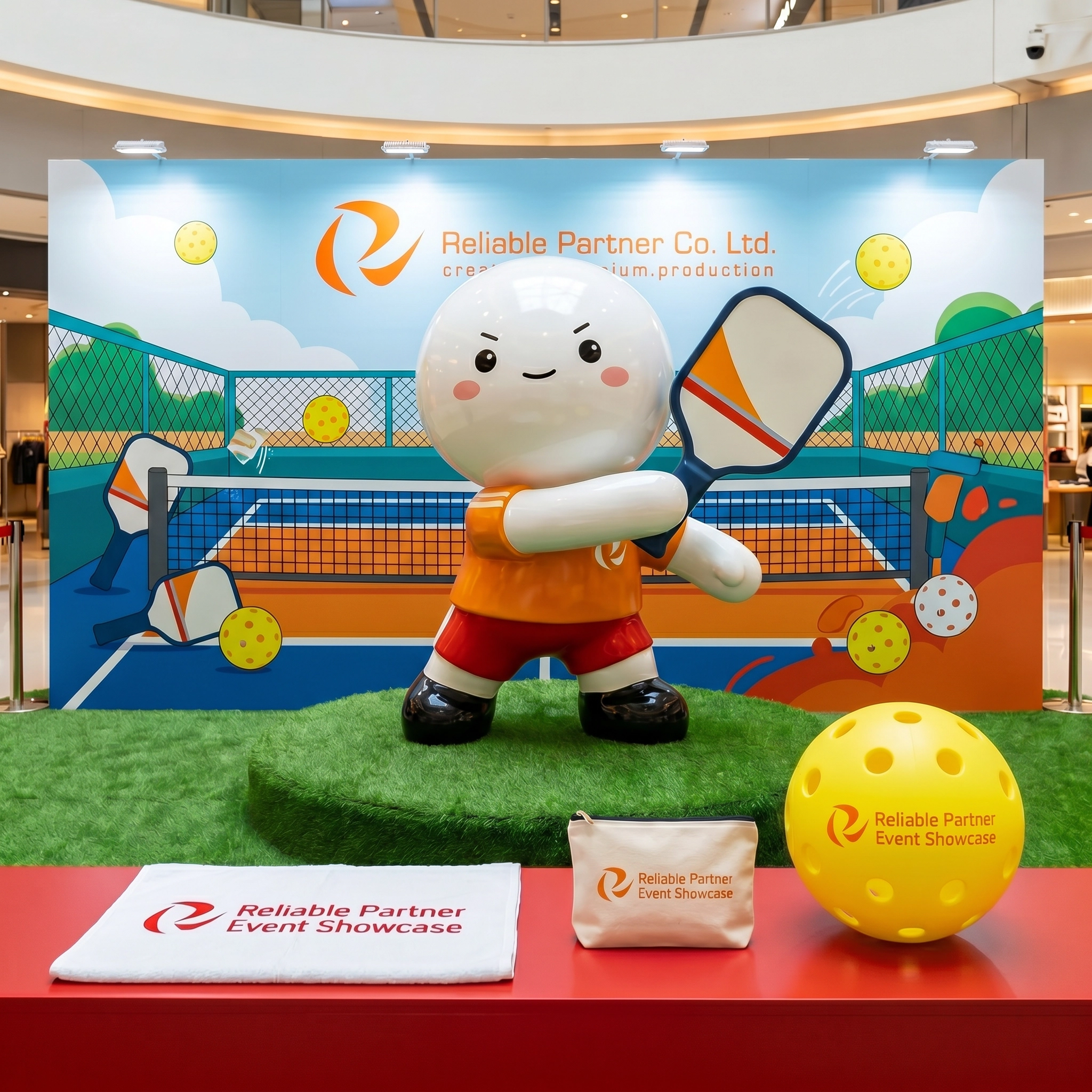 2026 Pickleball Event: 3D Brand Mock-ups & Visual Concepts