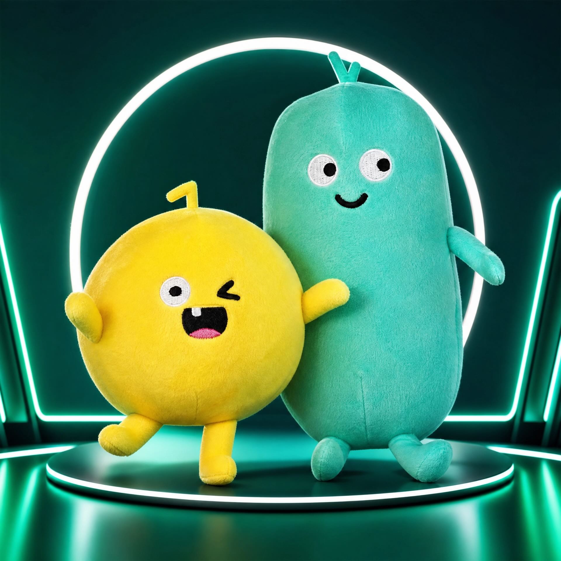 ZA Bank 眾安銀行 'Zappy & Alfie' 訂製毛公仔套裝案例