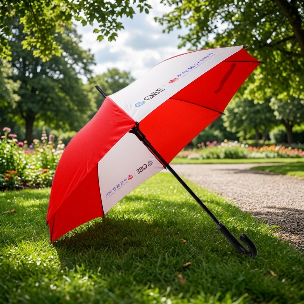 23.5" Straight Umbrella (QBE x China CITIC Bank International Showcase) | Co-Branded Financial Gift