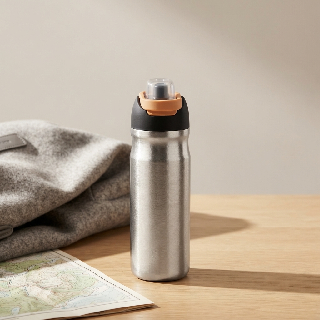 Double-Wall Titanium Coffee Tumbler