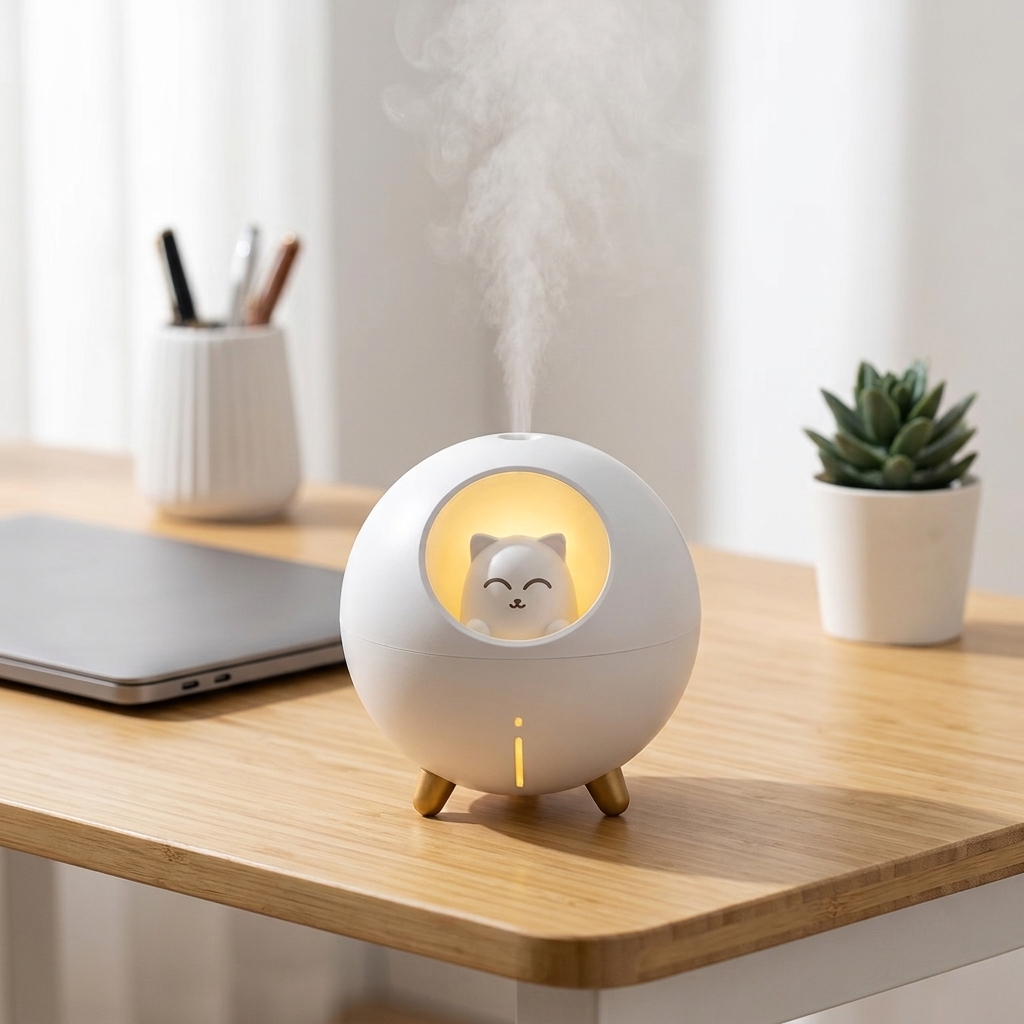 Portable USB Mist Humidifier (Custom Branding) 220 ml