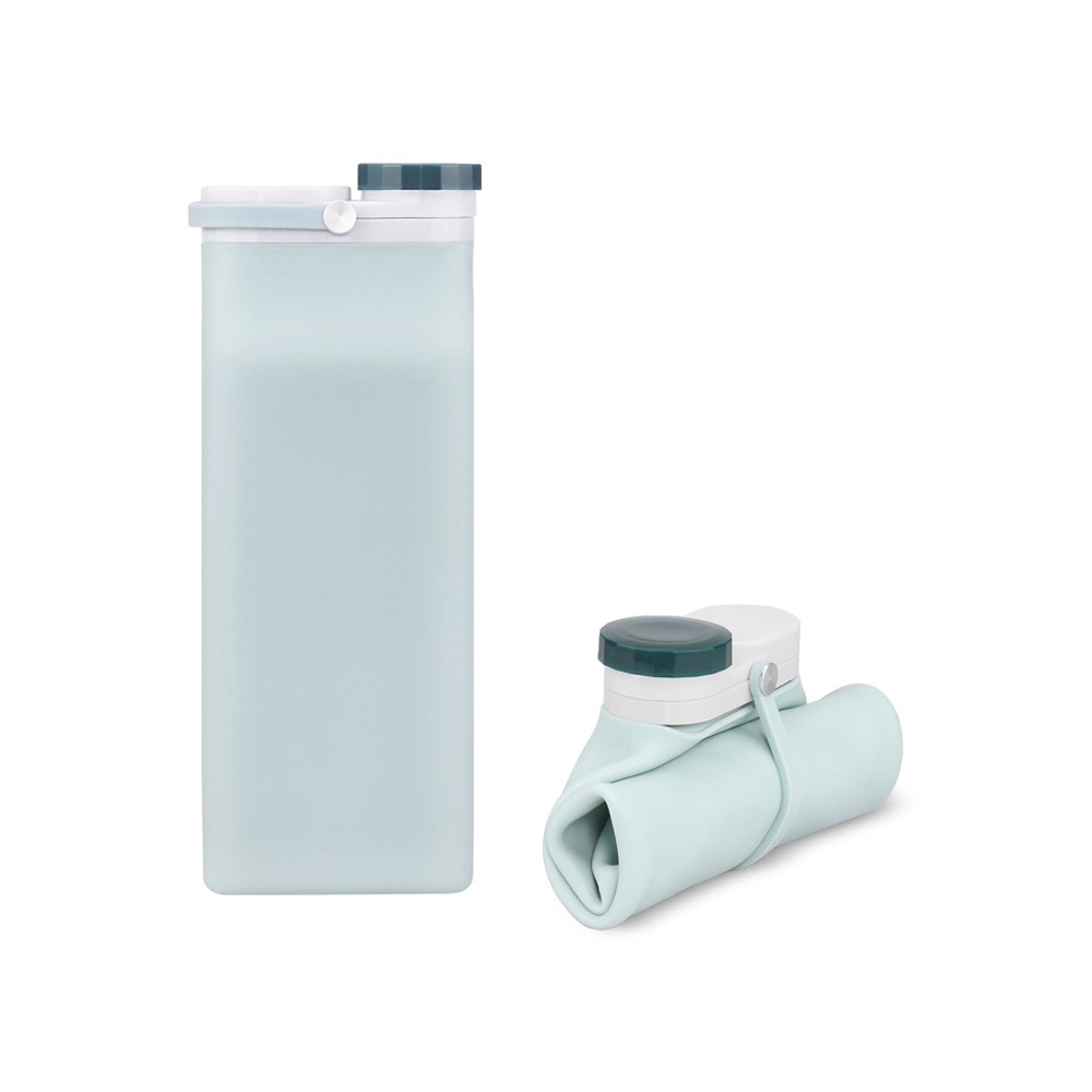 Silicone Drinking Collapsible Water Bottle