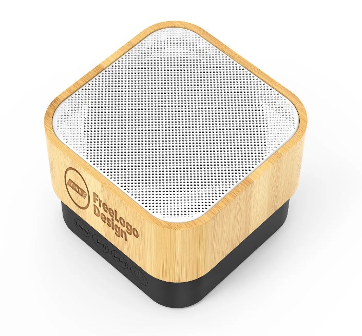 迷你竹製無線藍牙音箱