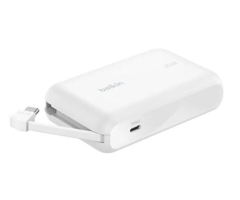 Belkin BoostCharge Power Bank 10K with Integrated Cable (CCC cert）