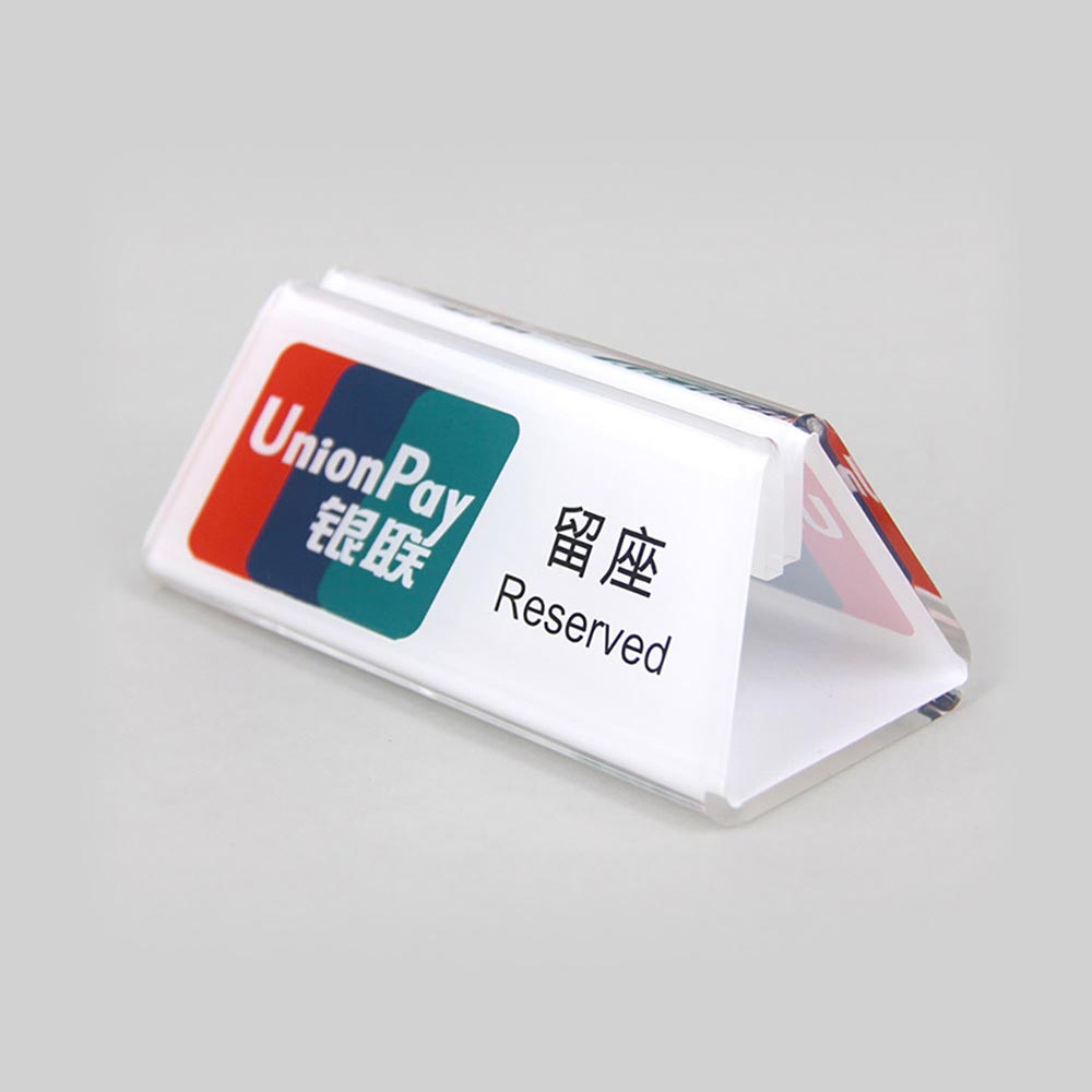 Acrylic Menu Stand