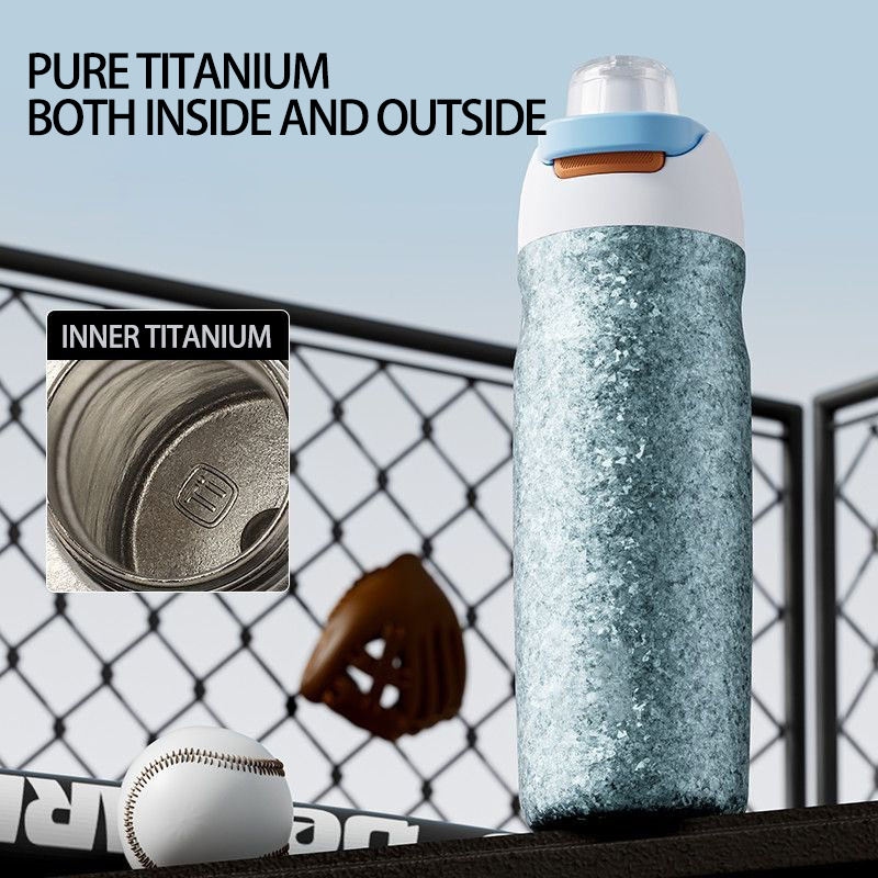 Double-Wall Titanium Coffee Tumbler
