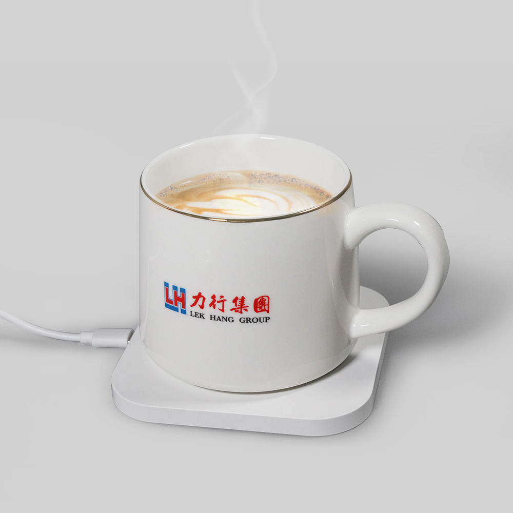 2 in 1 coffee cup with wireless charger