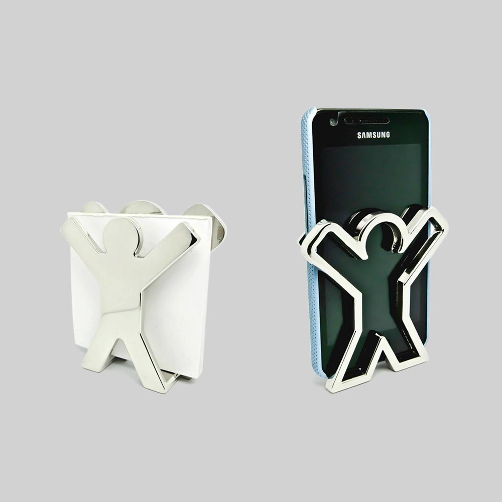 Man Shape Memo Pad and Phone Holder
