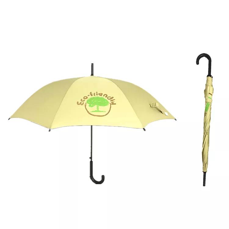 RPET Sustainable Straight Umbrella | 100% Recycled Polyester ESG Gift