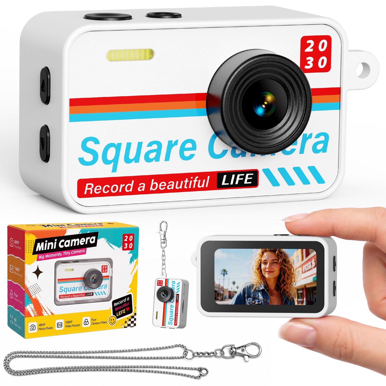Portable Mini Camera (Custom Logo)