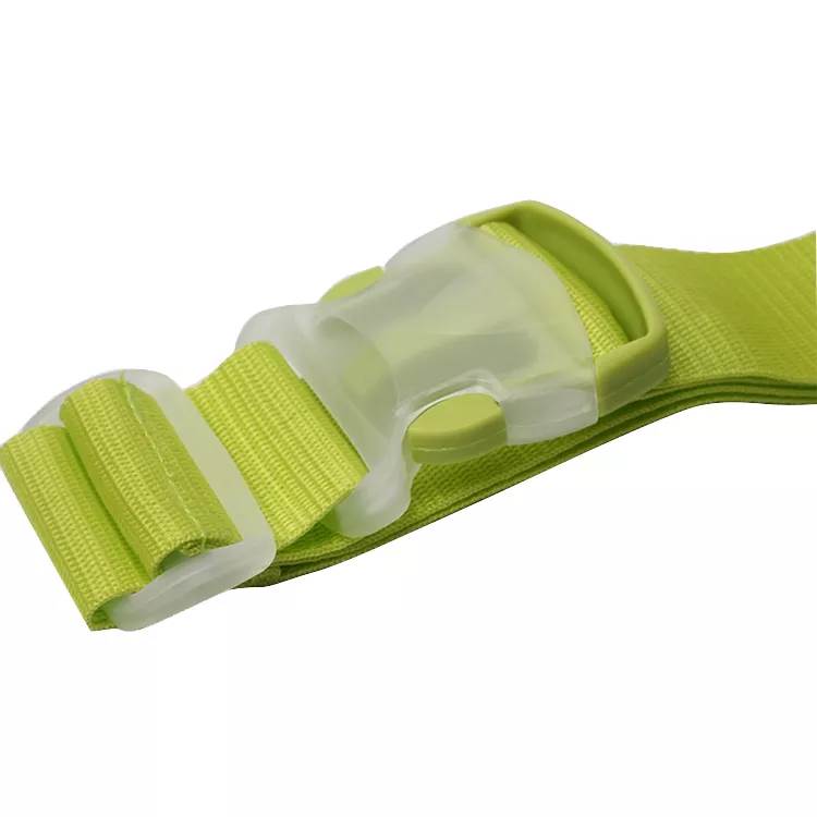 Luggage Belt with Transparent Buckle
