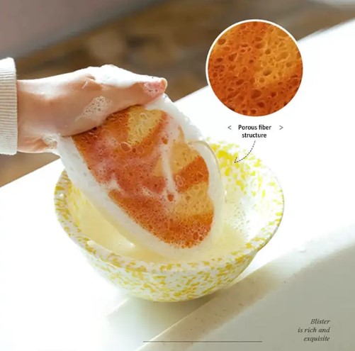 Compressed Wood Pulp Cotton Cleaning Sponge (Household)