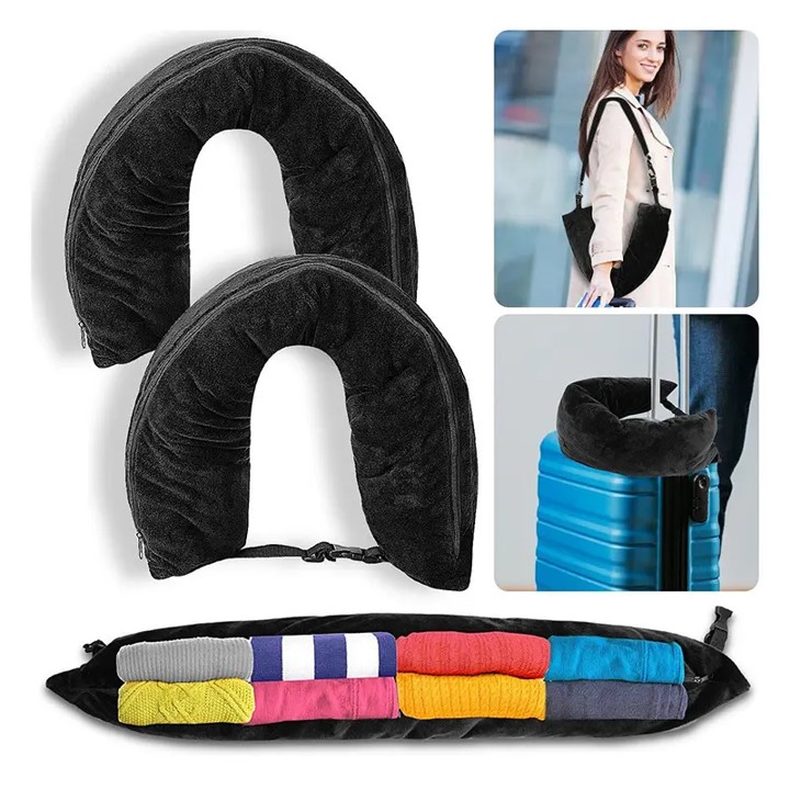 2 in 1 Travel Storage Pillow