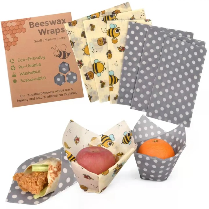 Eco-Friendly Beeswax Food Storage Wrap