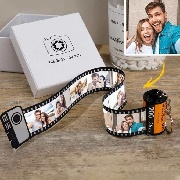 Film Shape Keychain Gifts for Anniversary