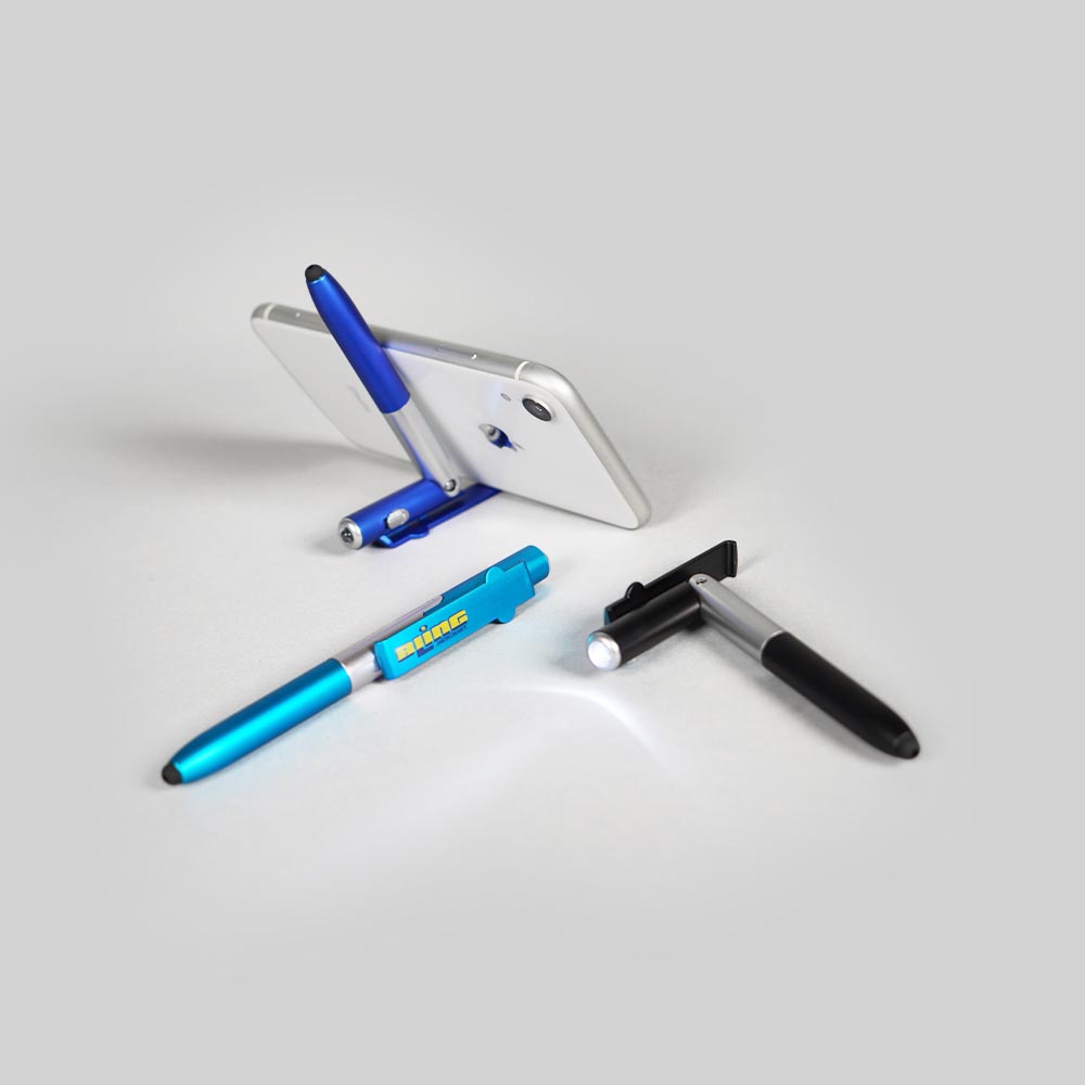 4 in 1 Plastic Multi-function pen