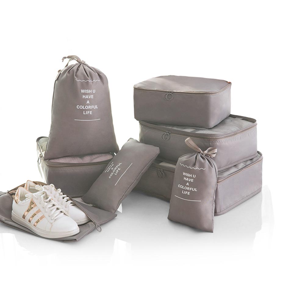 Foldable 8 pcs Luggage Packing Cubes
