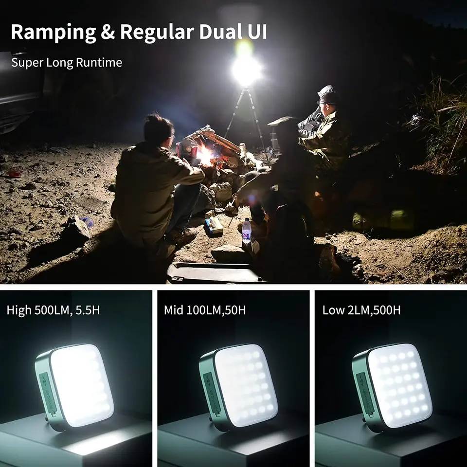 Ultralight Camp Lighting With Magnet And Hook Emergency Led Lantern