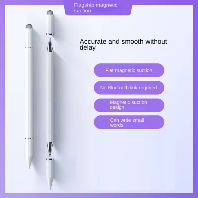3 in 1 stylus pen for ipad/ smartphone
