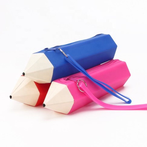 鉛筆形矽膠筆袋