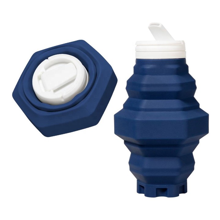 Silicone Sports Collapsible Water Bottle