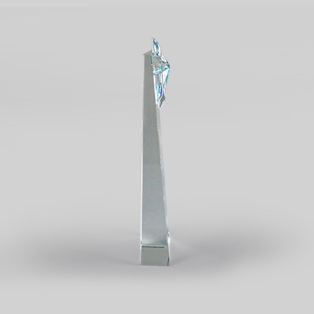 Star Style Crystal Trophy
