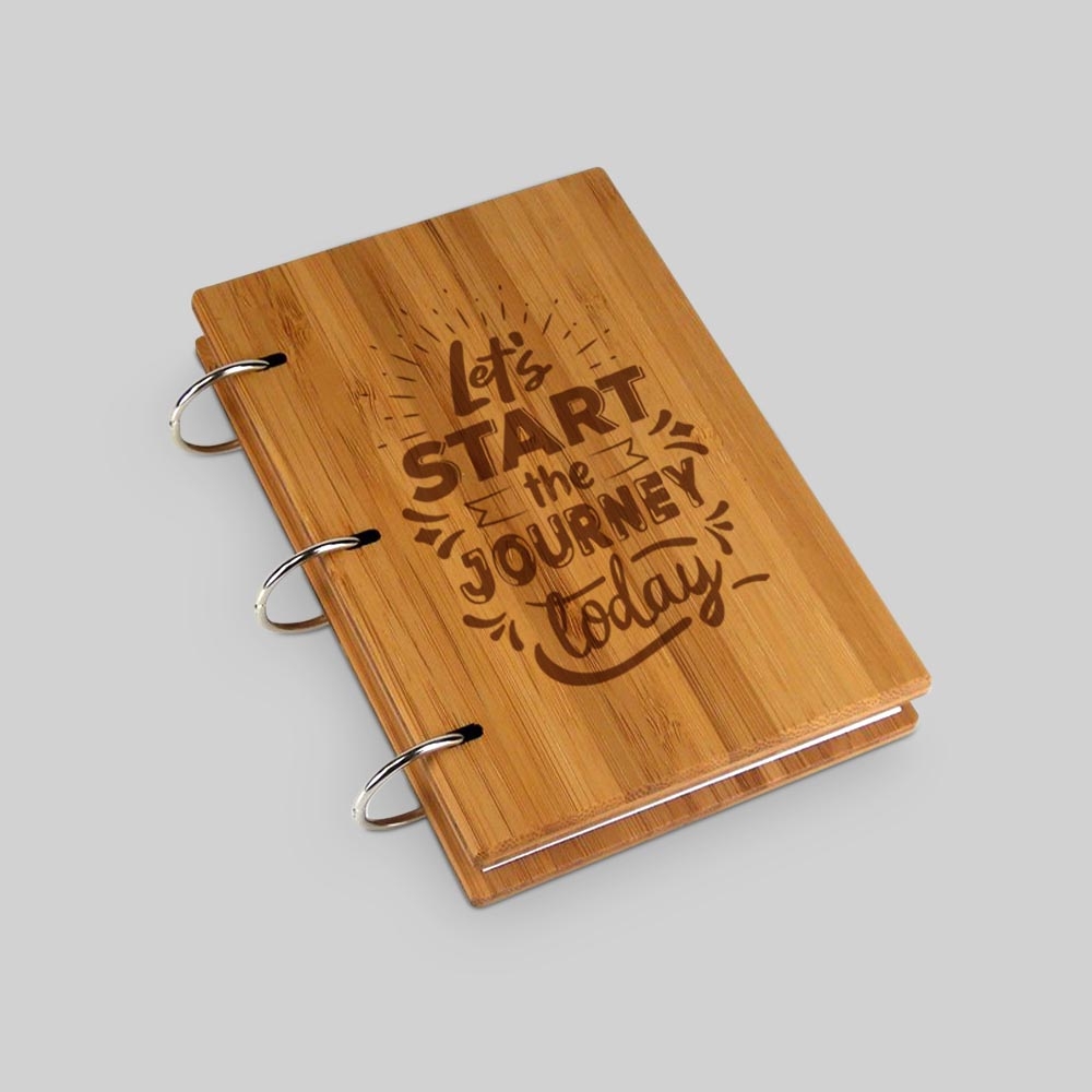 A5 bamboo notebooks