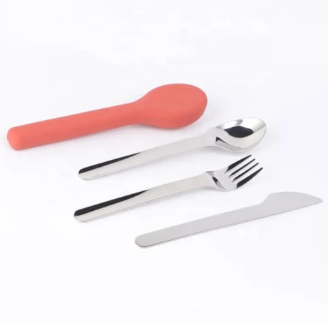 不銹鋼環保餐具套裝帶盒