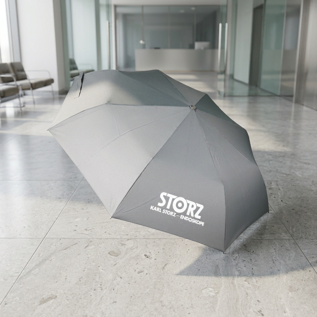 3-Fold Umbrella with Absorbent Zipper Pouch (STORZ Client Showcase)