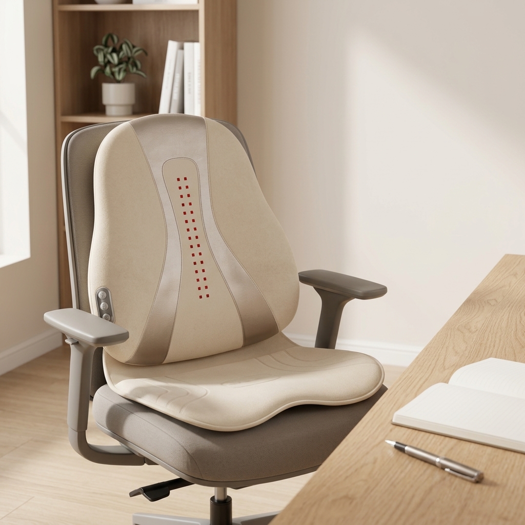 Heated Office Chair Cushion (Custom Branding)