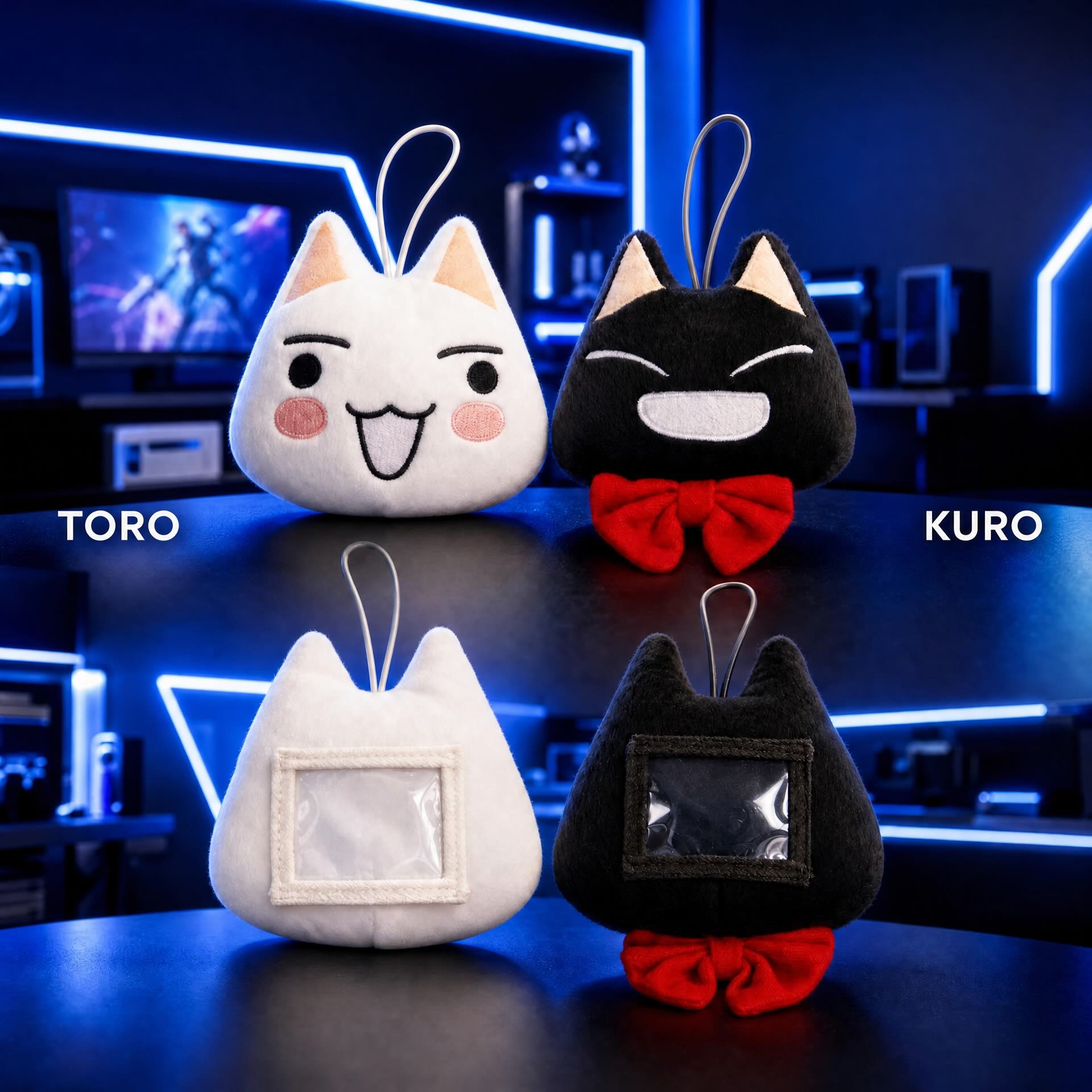 Sony Interactive Entertainment 'Toro & Kuro' Multi-functional Plush Card Holder