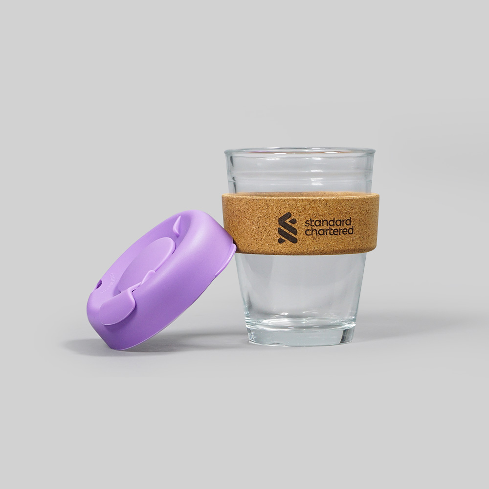 Glass mugs