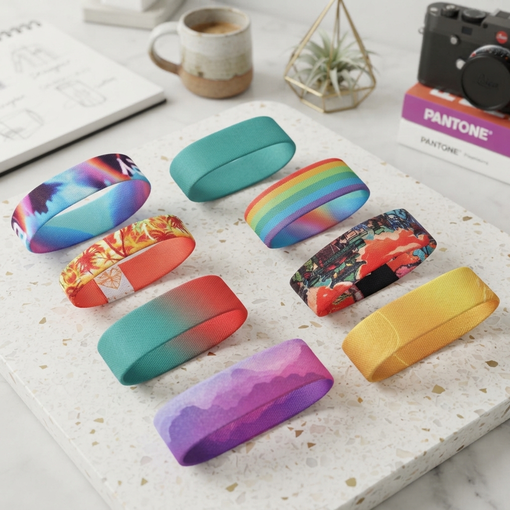 NFC Fabric Elastic Wristband