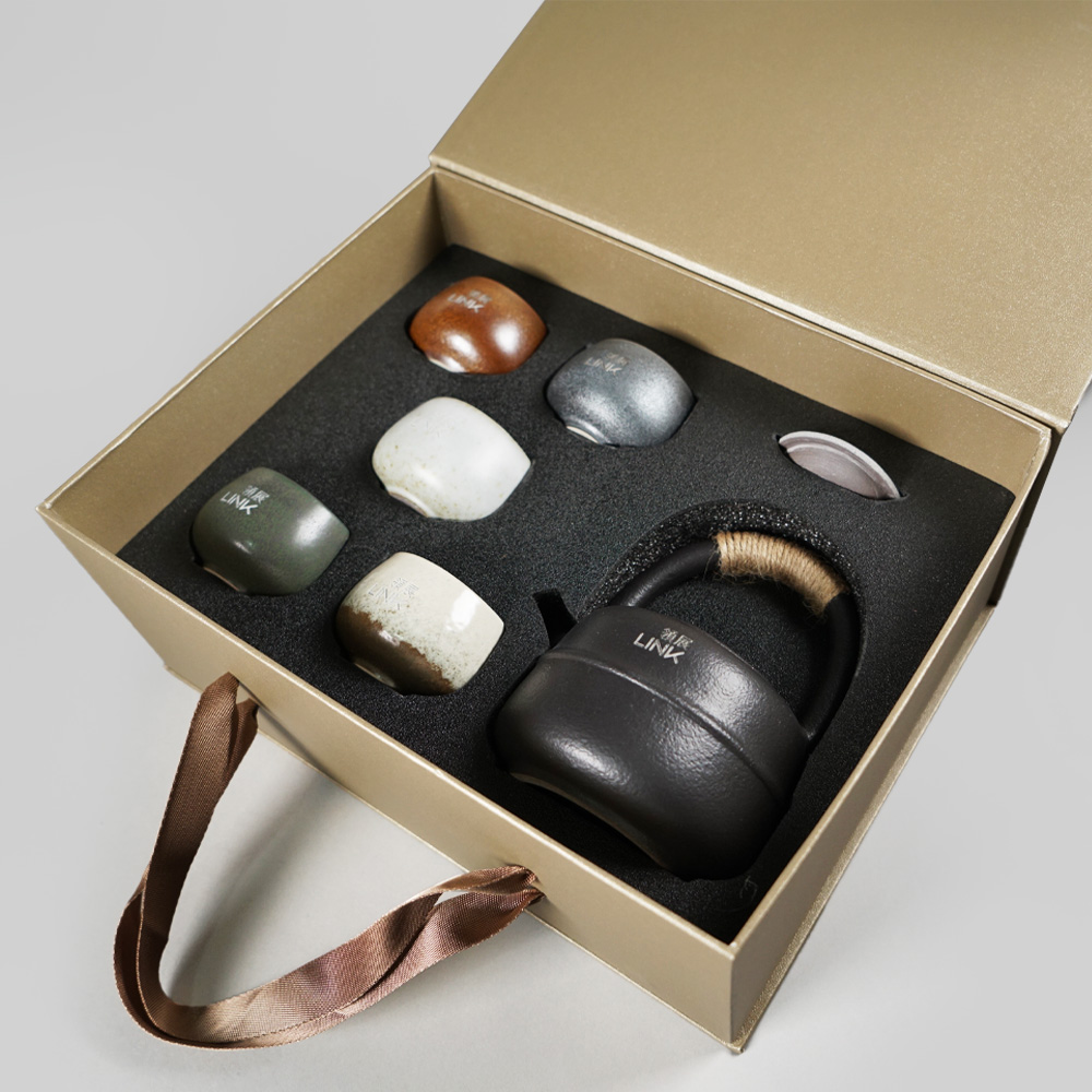 Five Elements Teacup and Teapot Set