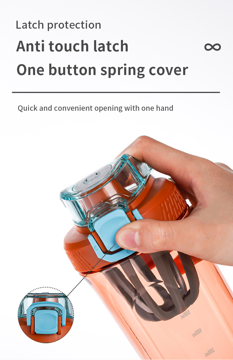 Water Bottle with Fruit Strainer