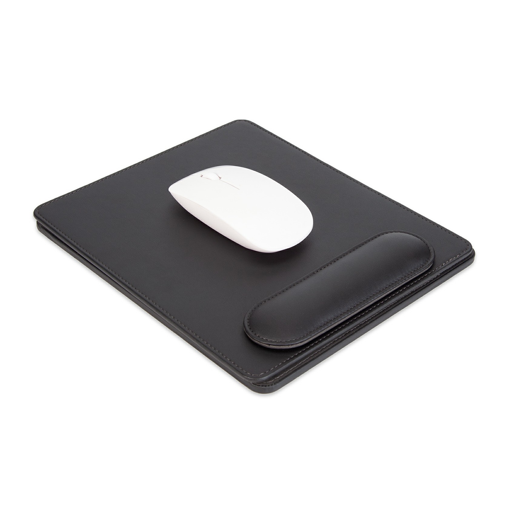 PU 3 合 1 無線充電器帶可摺疊鼠標墊