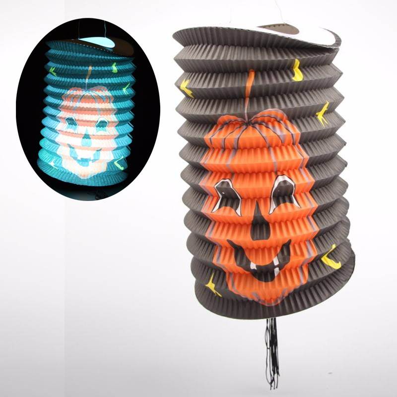 Folded Hand Made Cylinder Organ Paper Lanterns