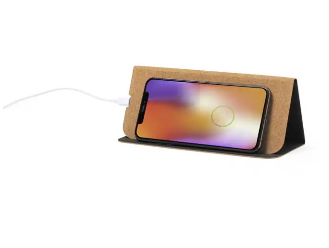 環保軟木滑鼠墊無線充電器