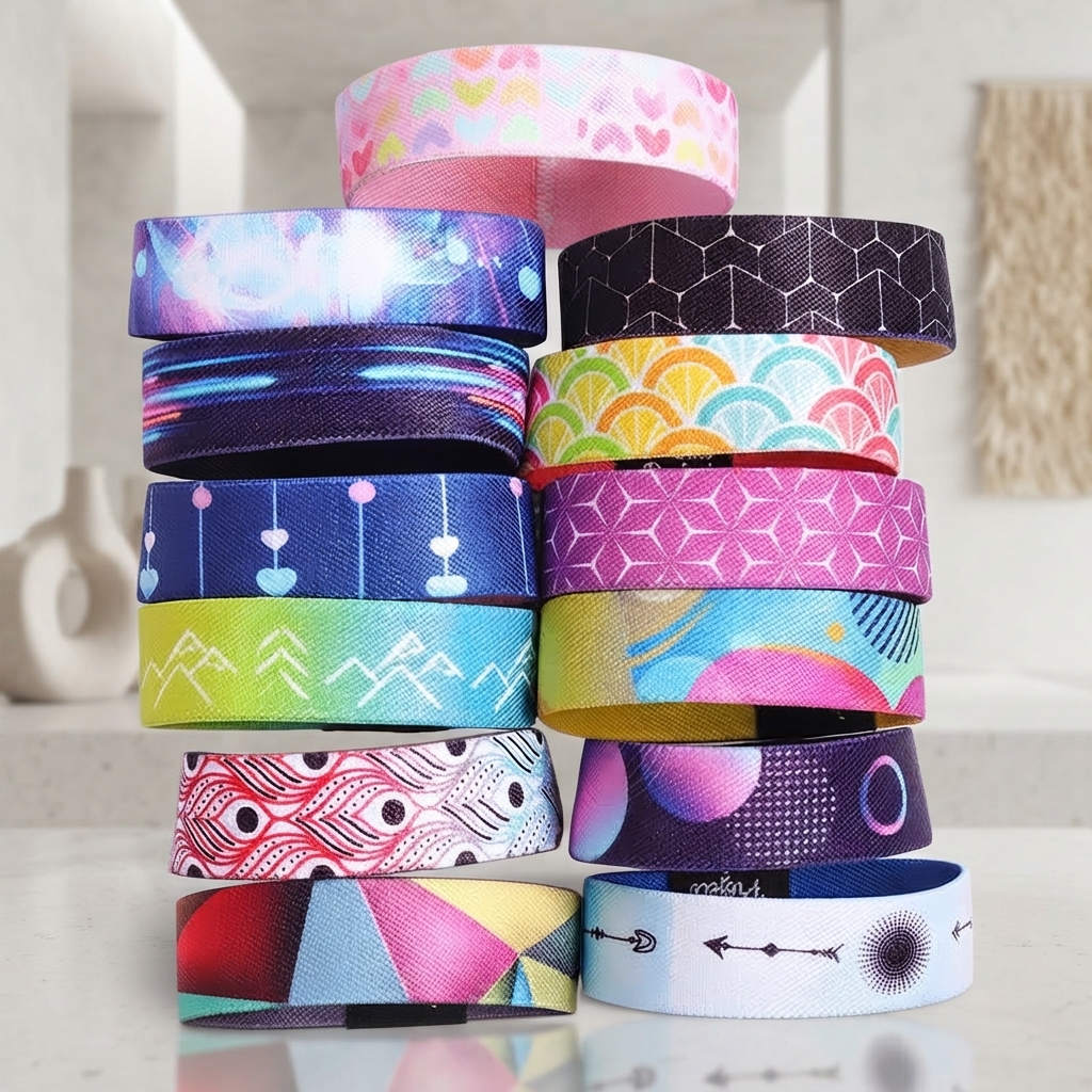 NFC Fabric Elastic Wristband