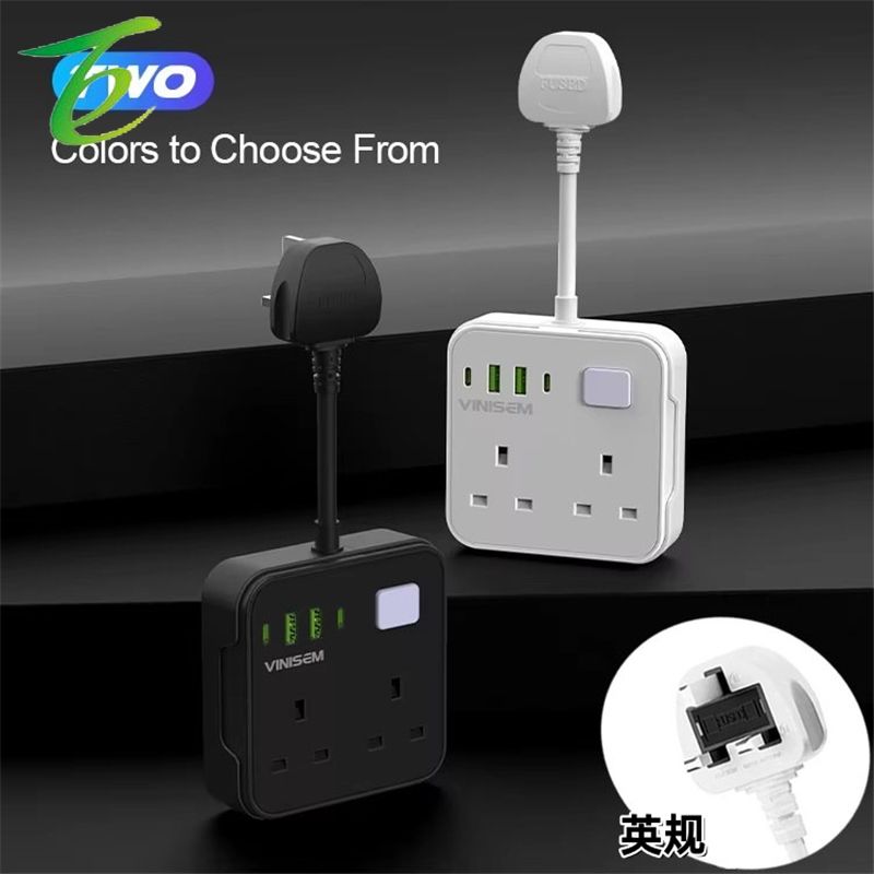 British standard one-to-mti-functional wall socket switch