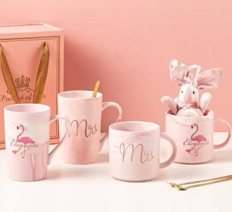 陶瓷杯毛巾套裝