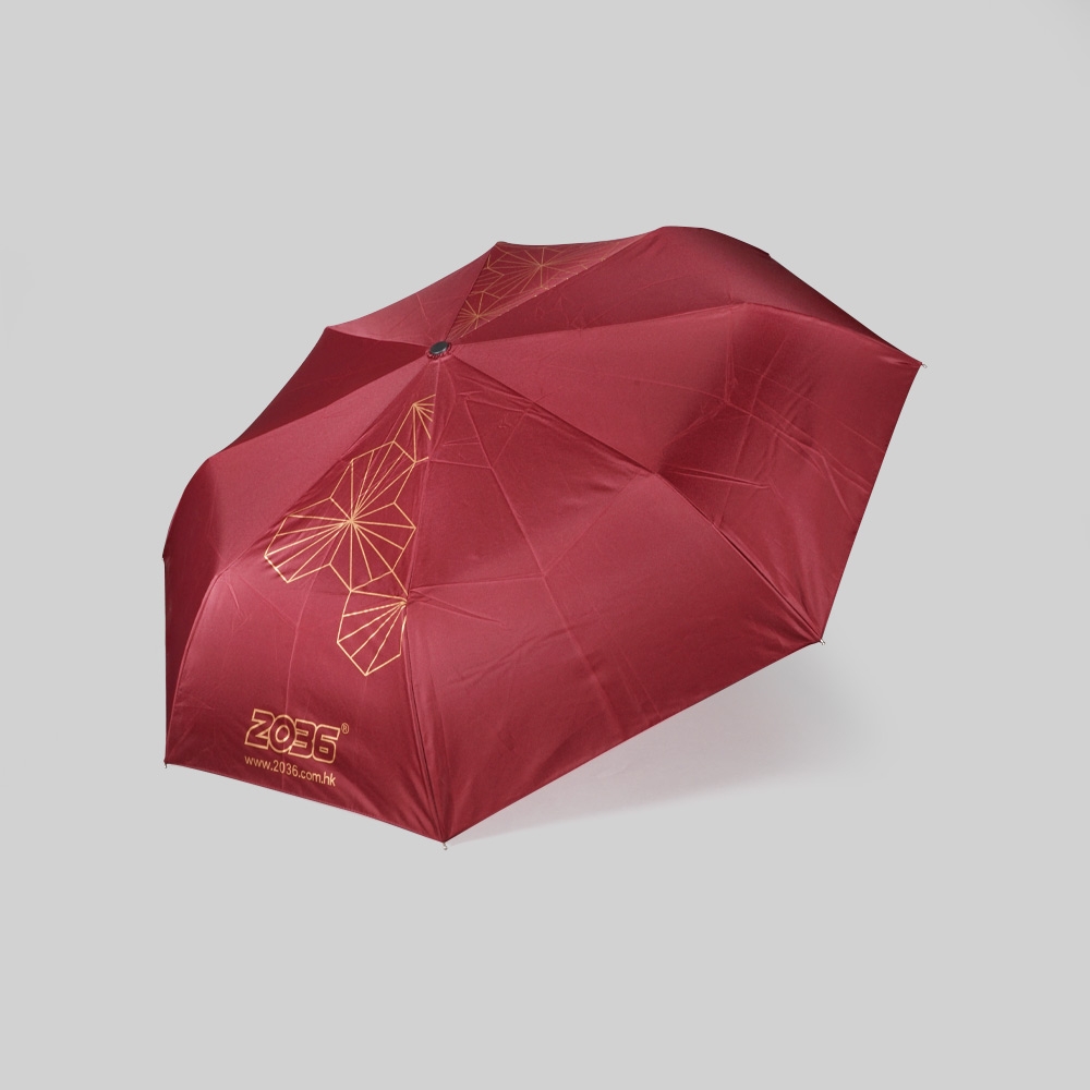 Customized 3 Fold Umbrella | 2036 Health Brand Promotion Case