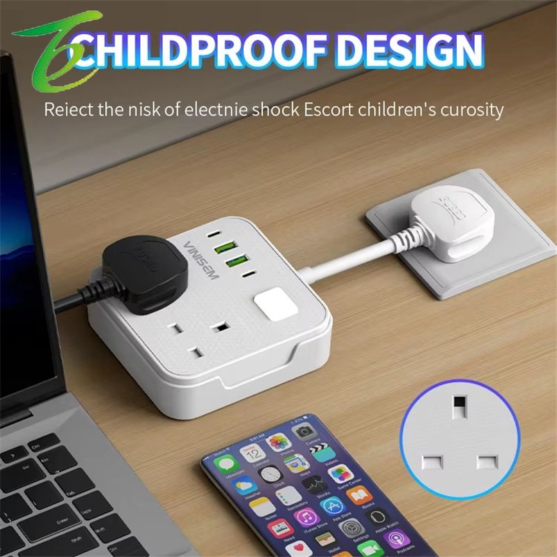 British standard one-to-mti-functional wall socket switch