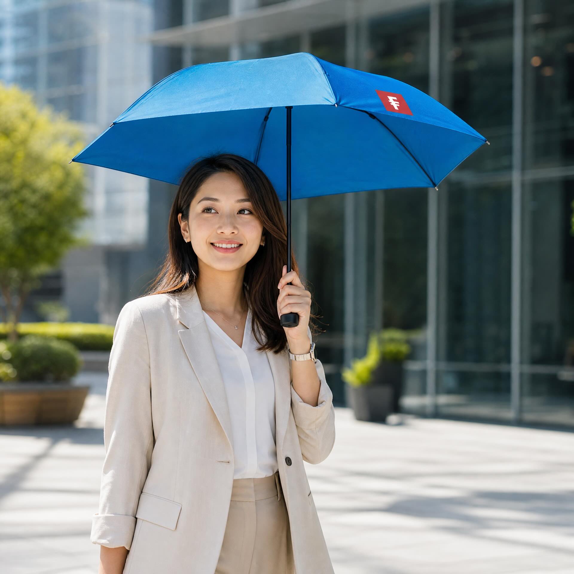 摺合雨傘訂製｜Fidelity International 案例