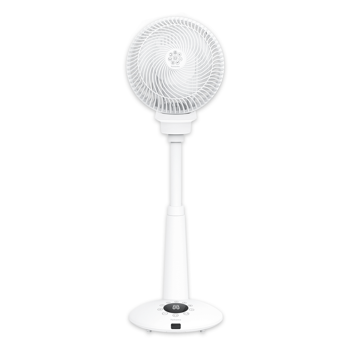 日本Yohome - 4D全方位淨化直流伸縮循環扇(高用款)