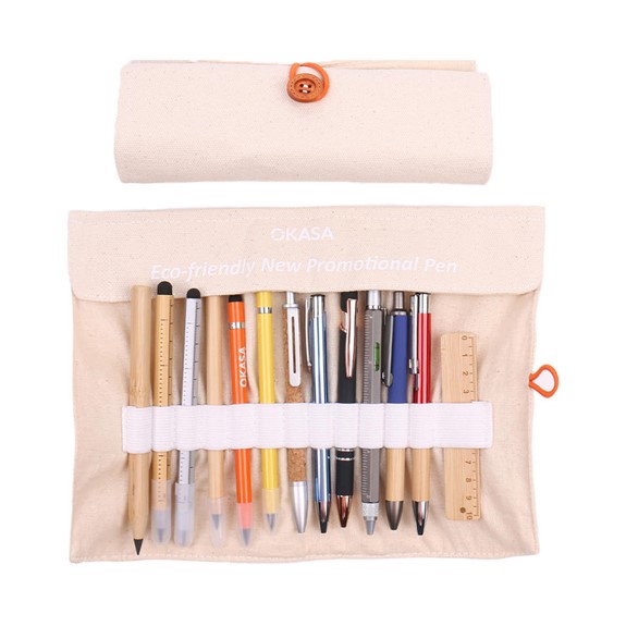 Canvas Pen Bag