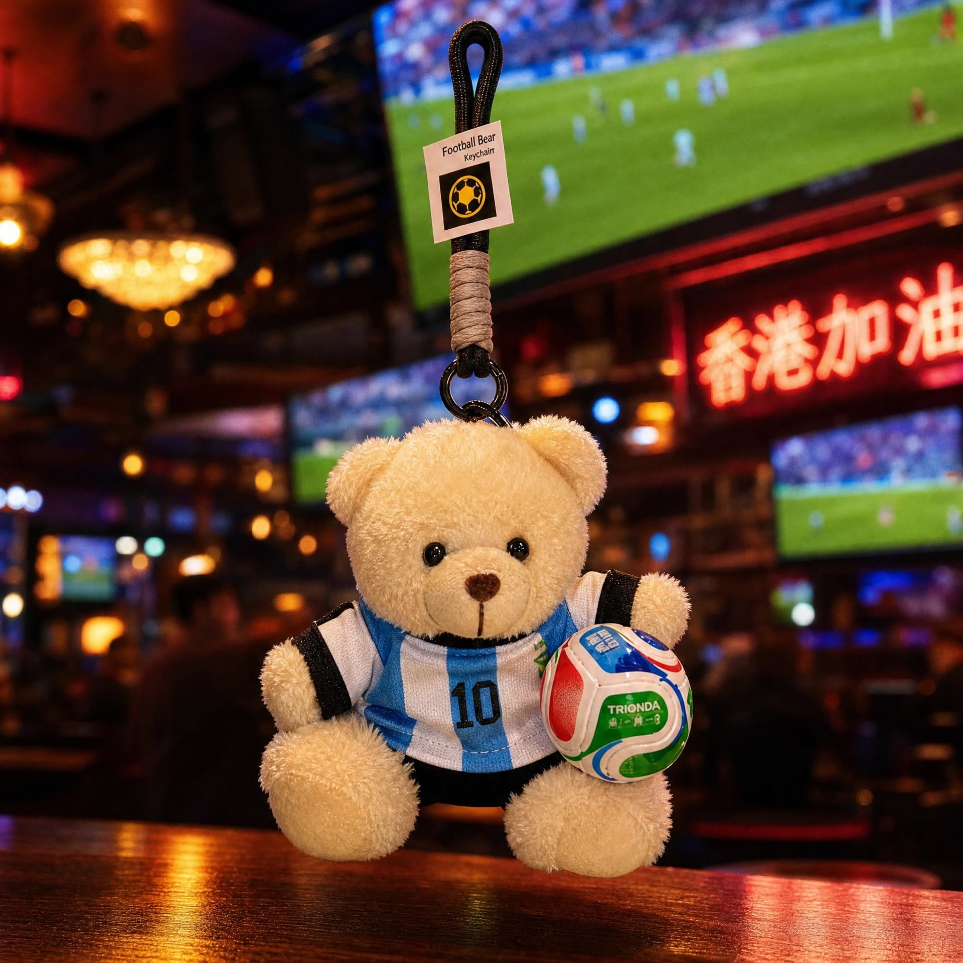 打氣Bear Bear 掛飾