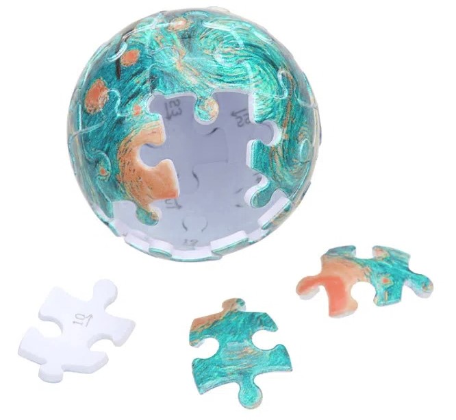3D拼圖鎖匙扣