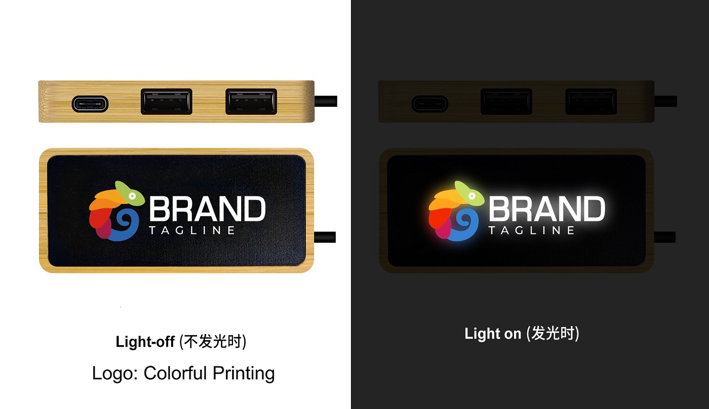 3 in 1竹製 USB2.0 轉換器